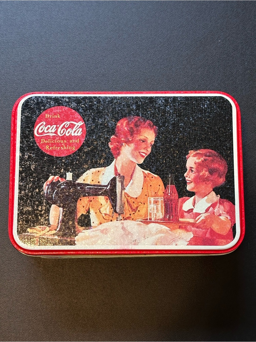 Vintage Coca Cola Tin